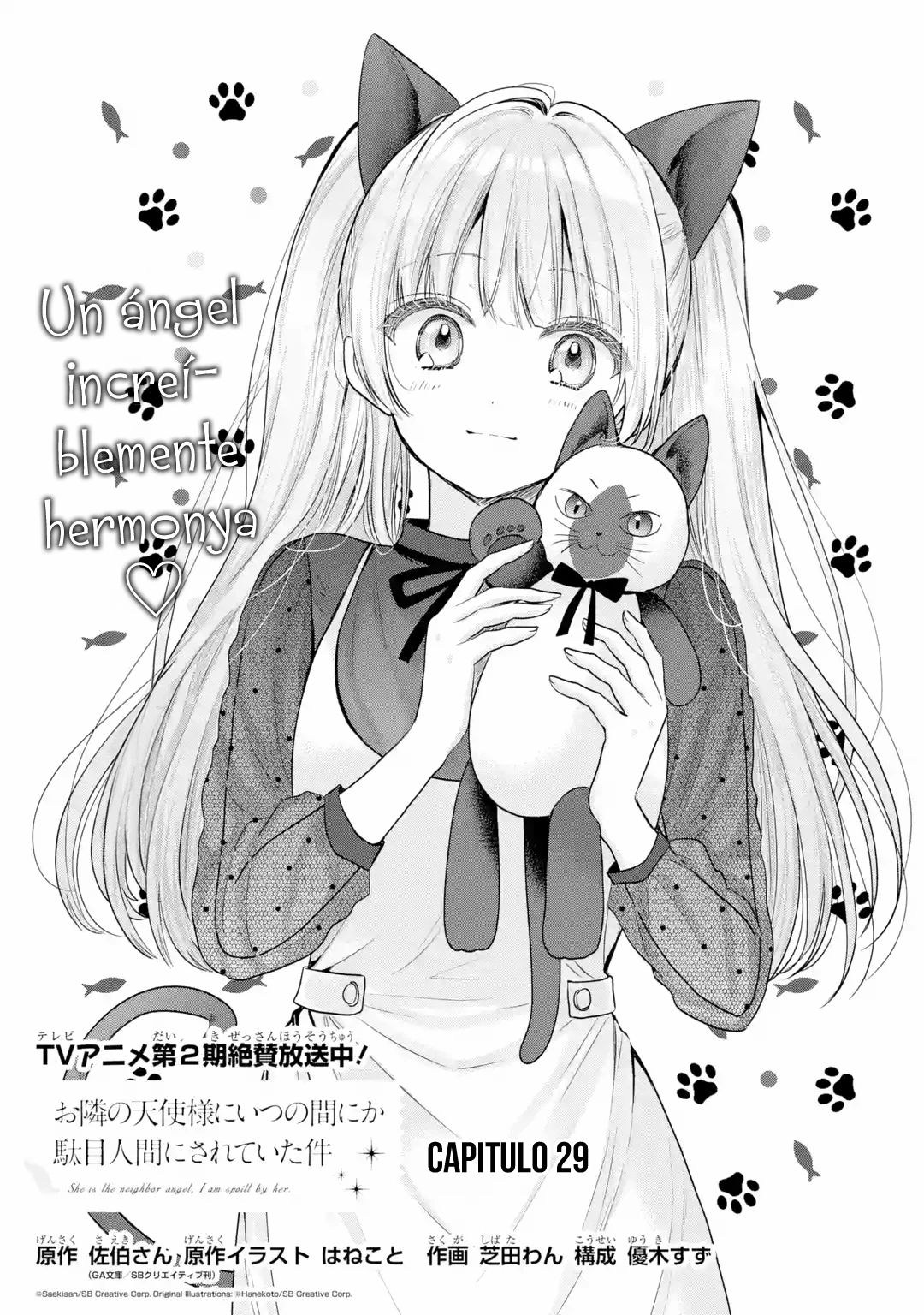 Otonari No Tenshi-sama Ni Itsu No Ma Ni Ka Dame Ningen Ni Sareteita Ken - Capítulo 29 - Página 2 - LectorTMOo