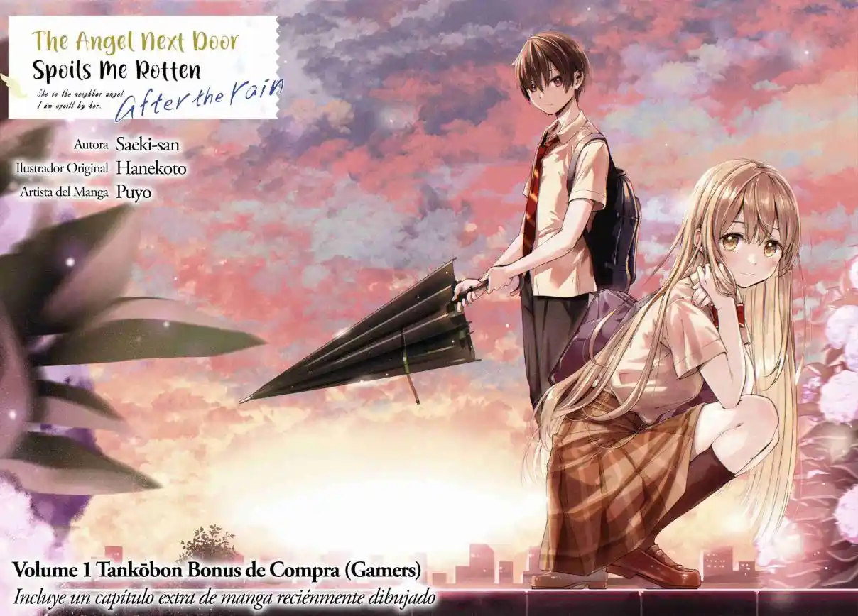 Otonari No Tenshi-sama Ni Itsunomanika Dame Ningen Ni Sareteita Ken: After The Rain - Capítulo 13.5 - Página 1 - LectorTMOo