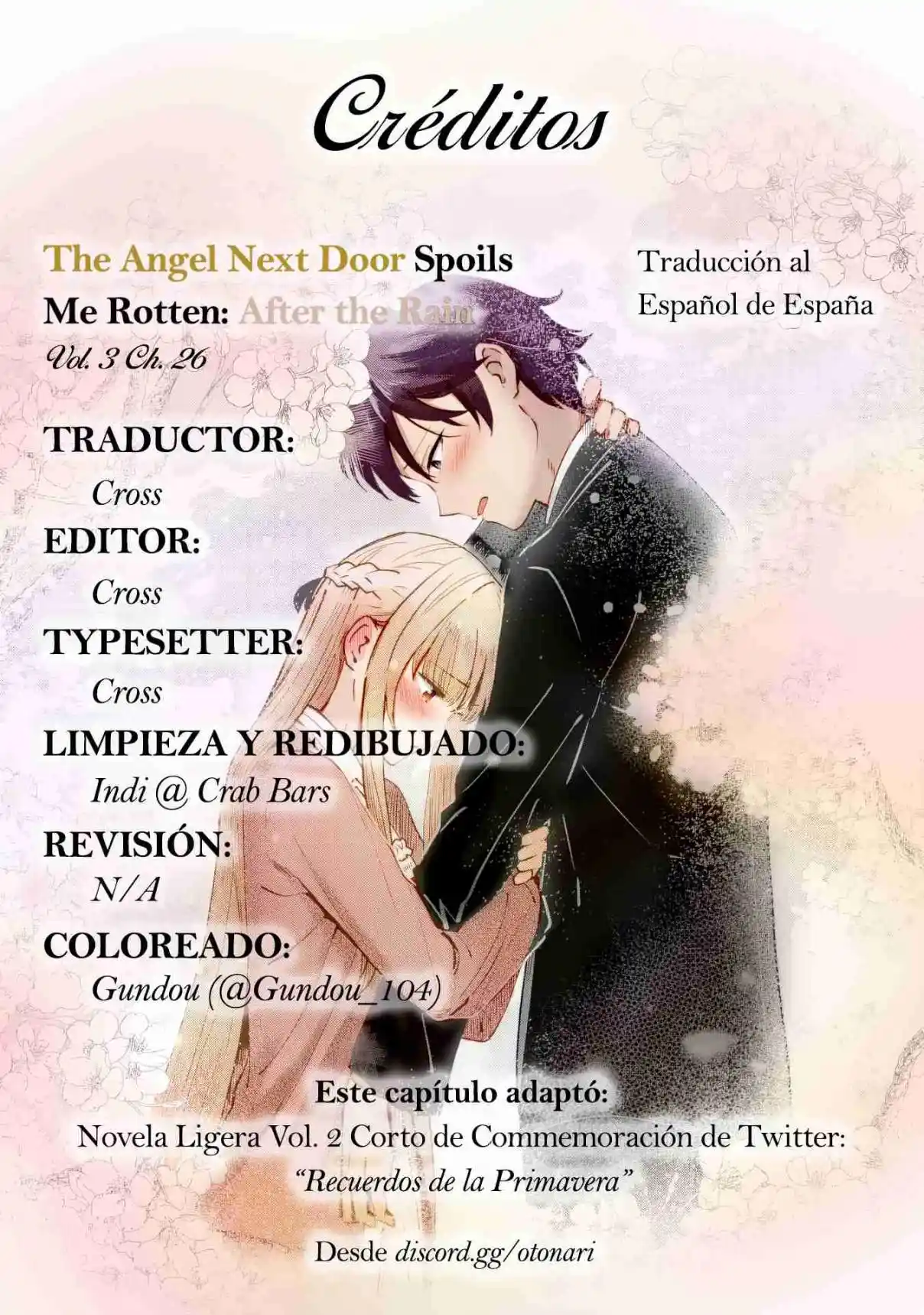 Otonari No Tenshi-sama Ni Itsunomanika Dame Ningen Ni Sareteita Ken: After The Rain - Capítulo 26 - Página 13 - LectorTMOo