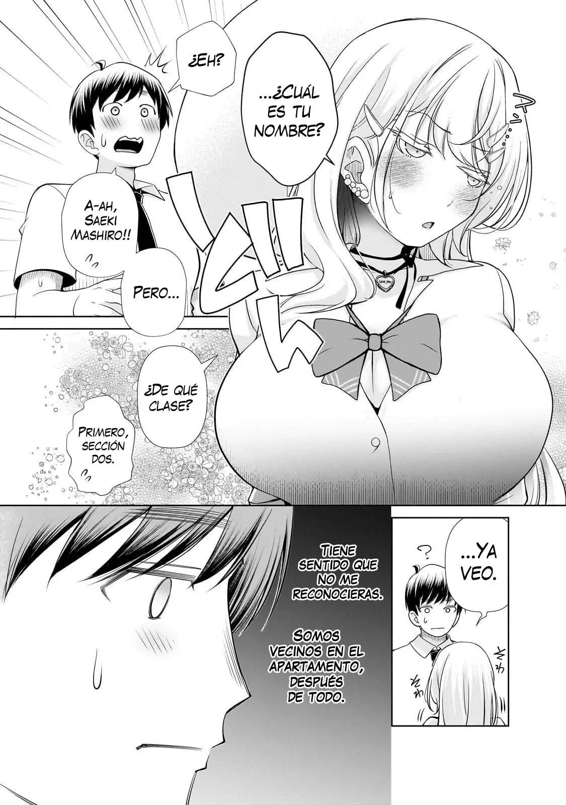 Otonari-san No Gyaru Ga Boku O Hore Sasetakute Zenryoku Sugiru - Capítulo 2 - Página 14 - LectorTMOo