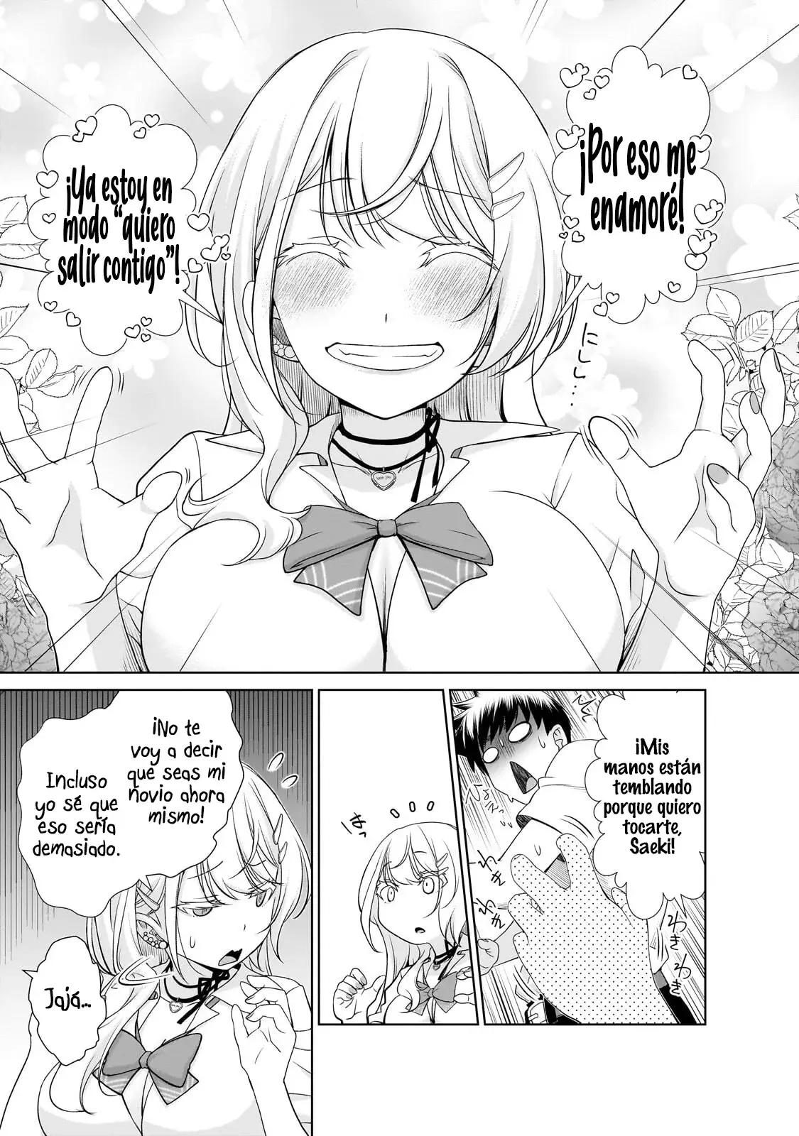 Otonari-san No Gyaru Ga Boku O Hore Sasetakute Zenryoku Sugiru - Capítulo 3 - Página 8 - LectorTMOo