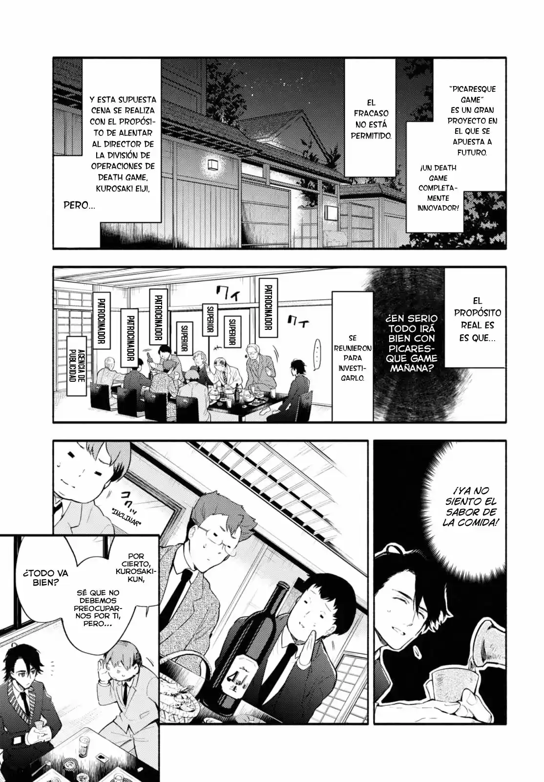 Otou-san Na, Death Game Un'ei De Kutteirunda - Capítulo 2 - Página 4 - LectorTMOo