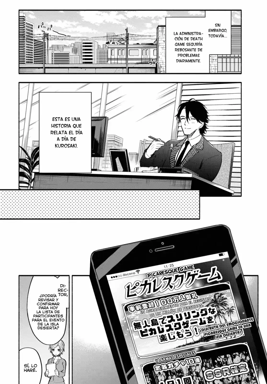 Otou-san Na, Death Game Un'ei De Kutteirunda - Capítulo 2 - Página 35 - LectorTMOo