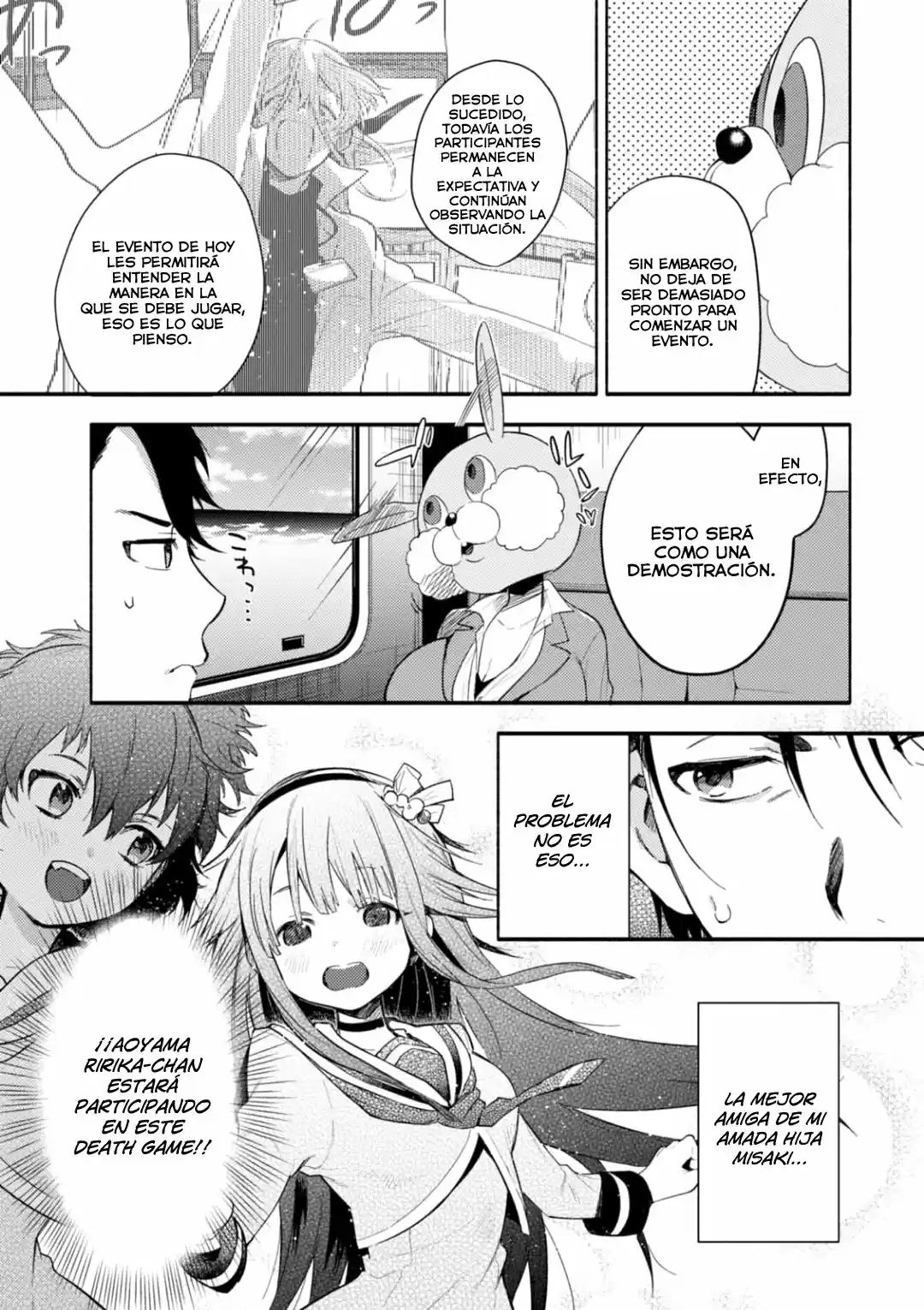 Otou-san Na, Death Game Un'ei De Kutteirunda - Capítulo 3 - Página 4 - LectorTMOo