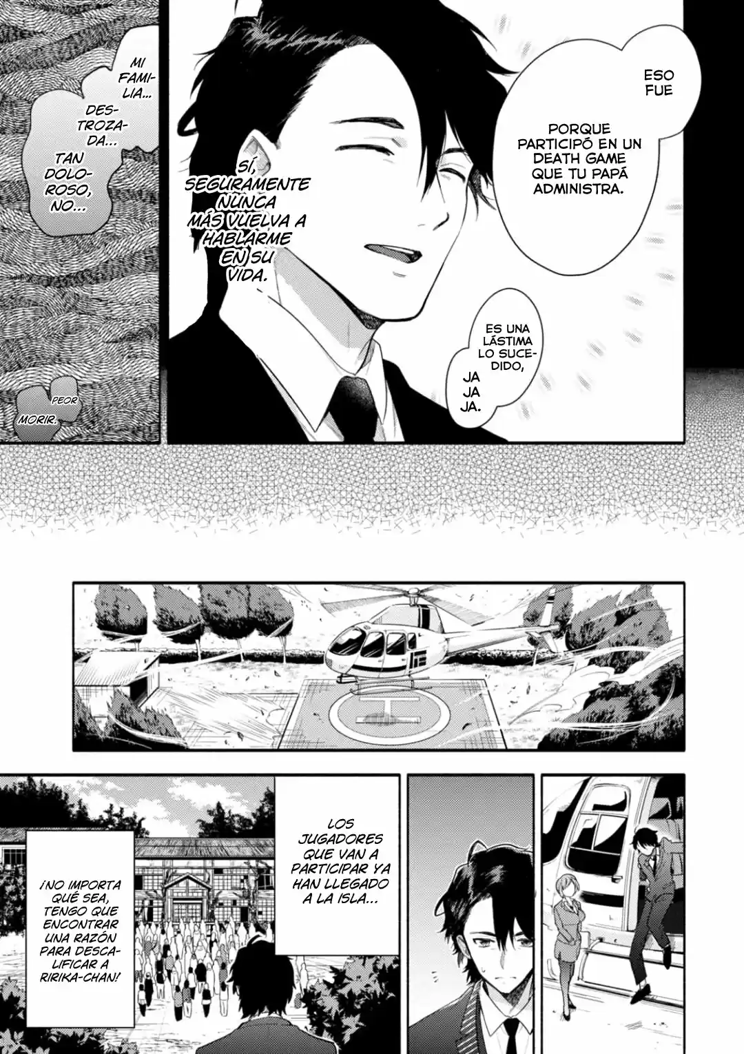 Otou-san Na, Death Game Un'ei De Kutteirunda - Capítulo 3 - Página 6 - LectorTMOo