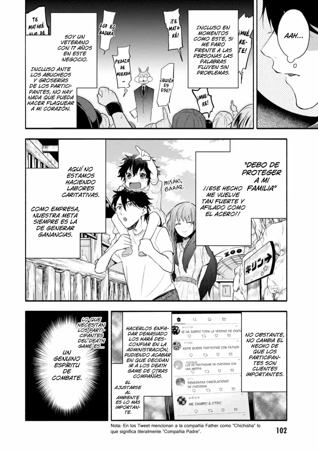 Otou-san Na, Death Game Un'ei De Kutteirunda - Capítulo 3 - Página 17 - LectorTMOo