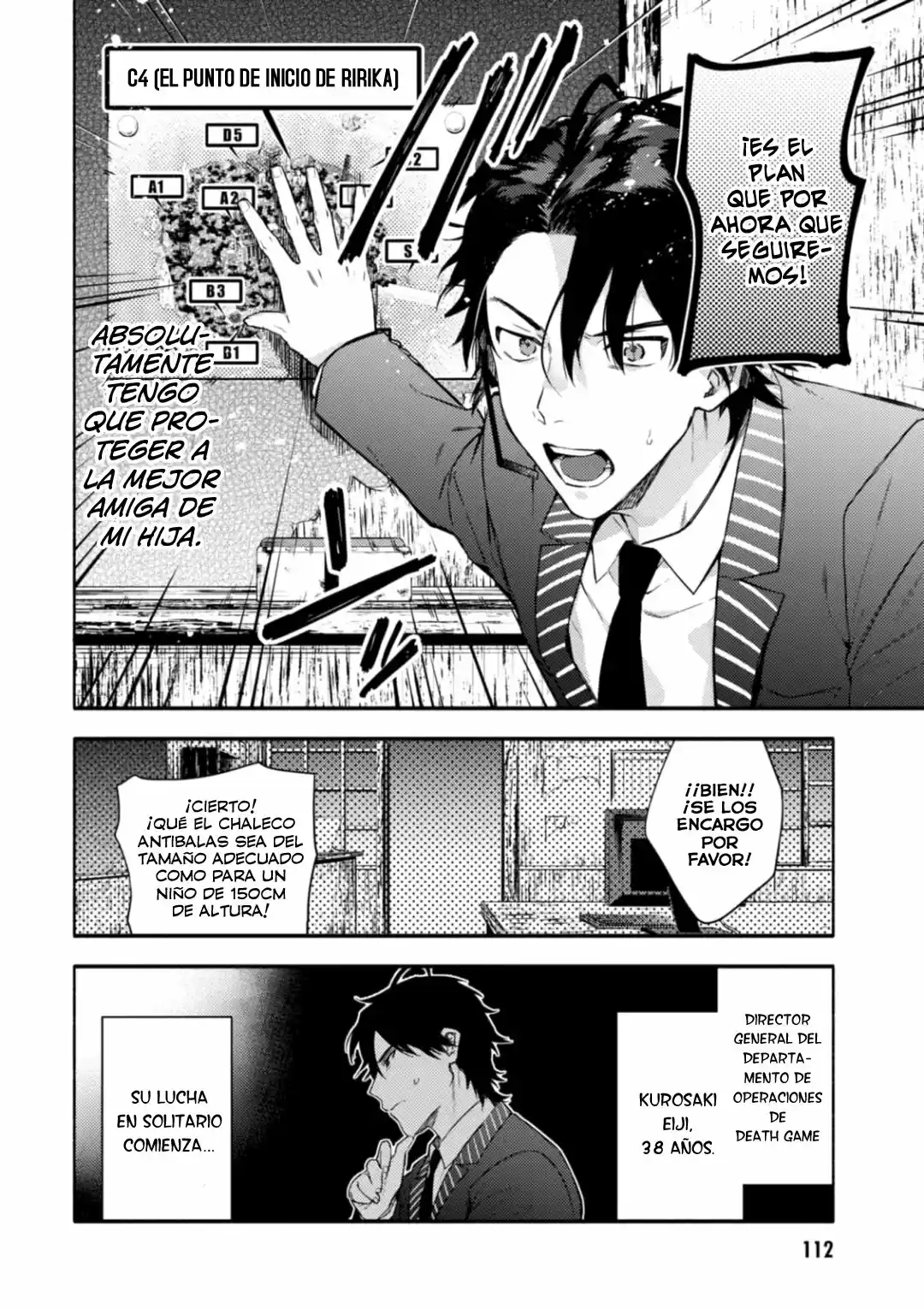 Otou-san Na, Death Game Un'ei De Kutteirunda - Capítulo 4 - Página 2 - LectorTMOo