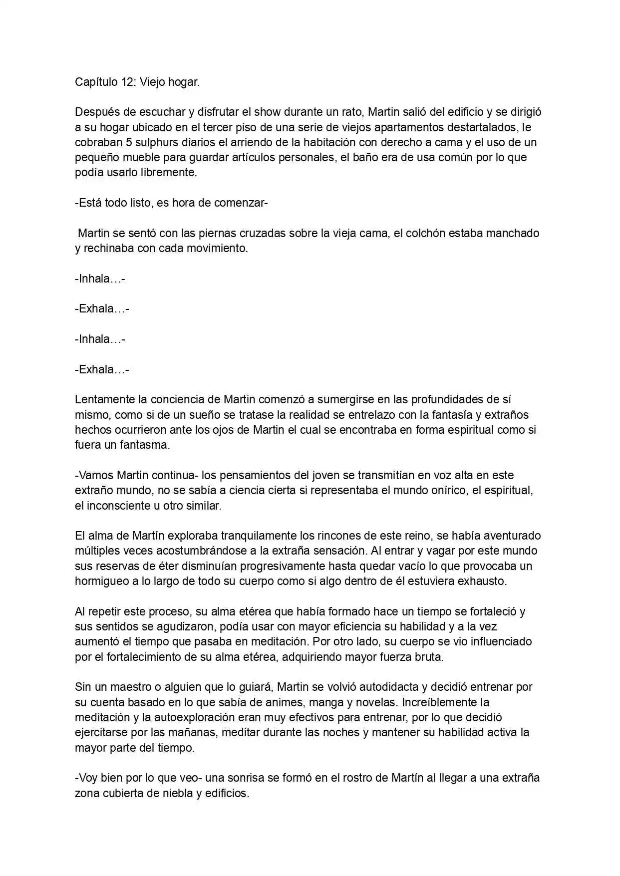 Otro Isekai Genérico (Novela) - Capítulo 12 - Página 1 - LectorTMOo