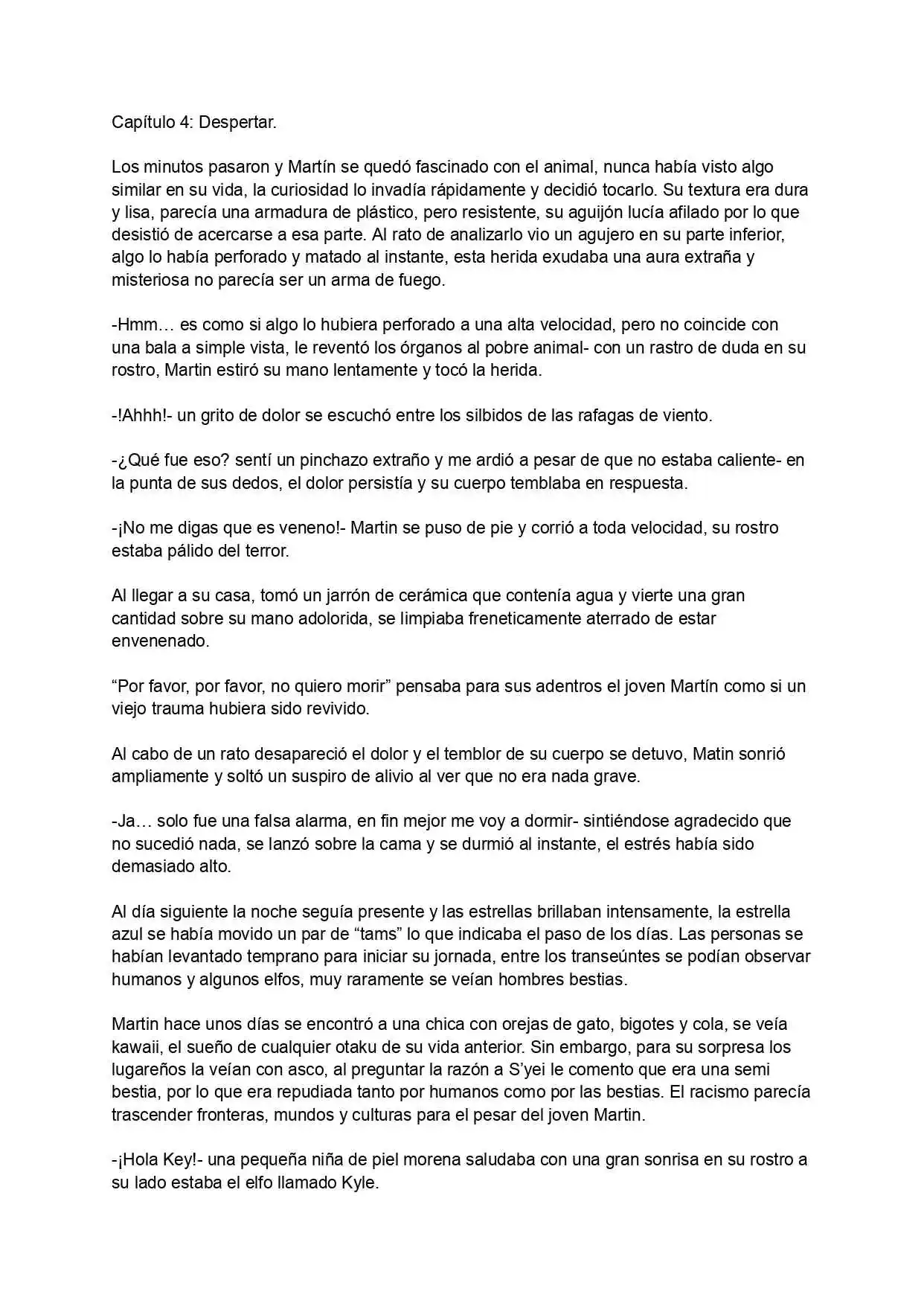 Otro Isekai Genérico (Novela) - Capítulo 4 - Página 1 - LectorTMOo