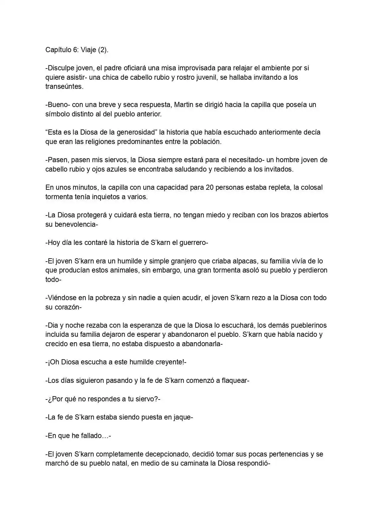 Otro Isekai Genérico (Novela) - Capítulo 6 - Página 1 - LectorTMOo