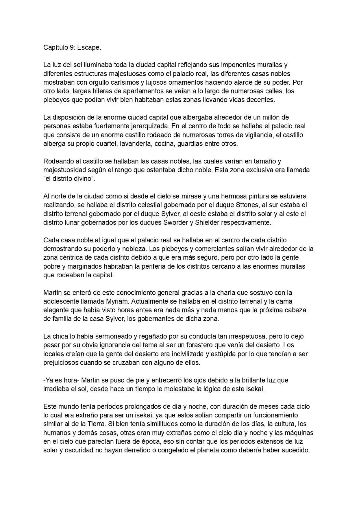 Otro Isekai Genérico (Novela) - Capítulo 9 - Página 1 - LectorTMOo