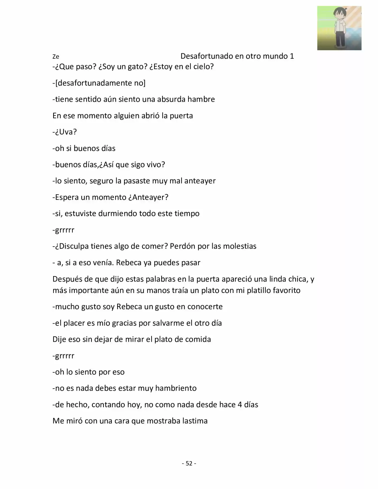 Otro Mundo Sin Suerte (Novela) - Capítulo 10 - Página 3 - LectorTMOo
