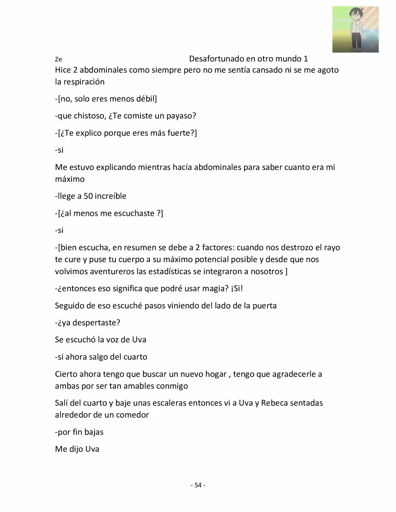 Otro Mundo Sin Suerte (Novela) - Capítulo 10 - Página 5 - LectorTMOo