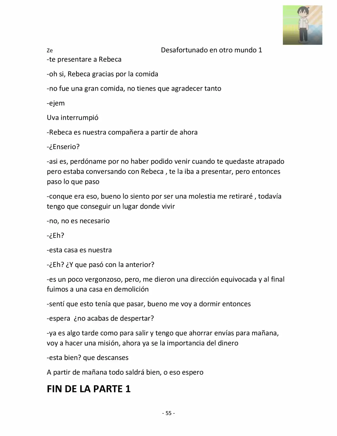 Otro Mundo Sin Suerte (Novela) - Capítulo 10 - Página 6 - LectorTMOo
