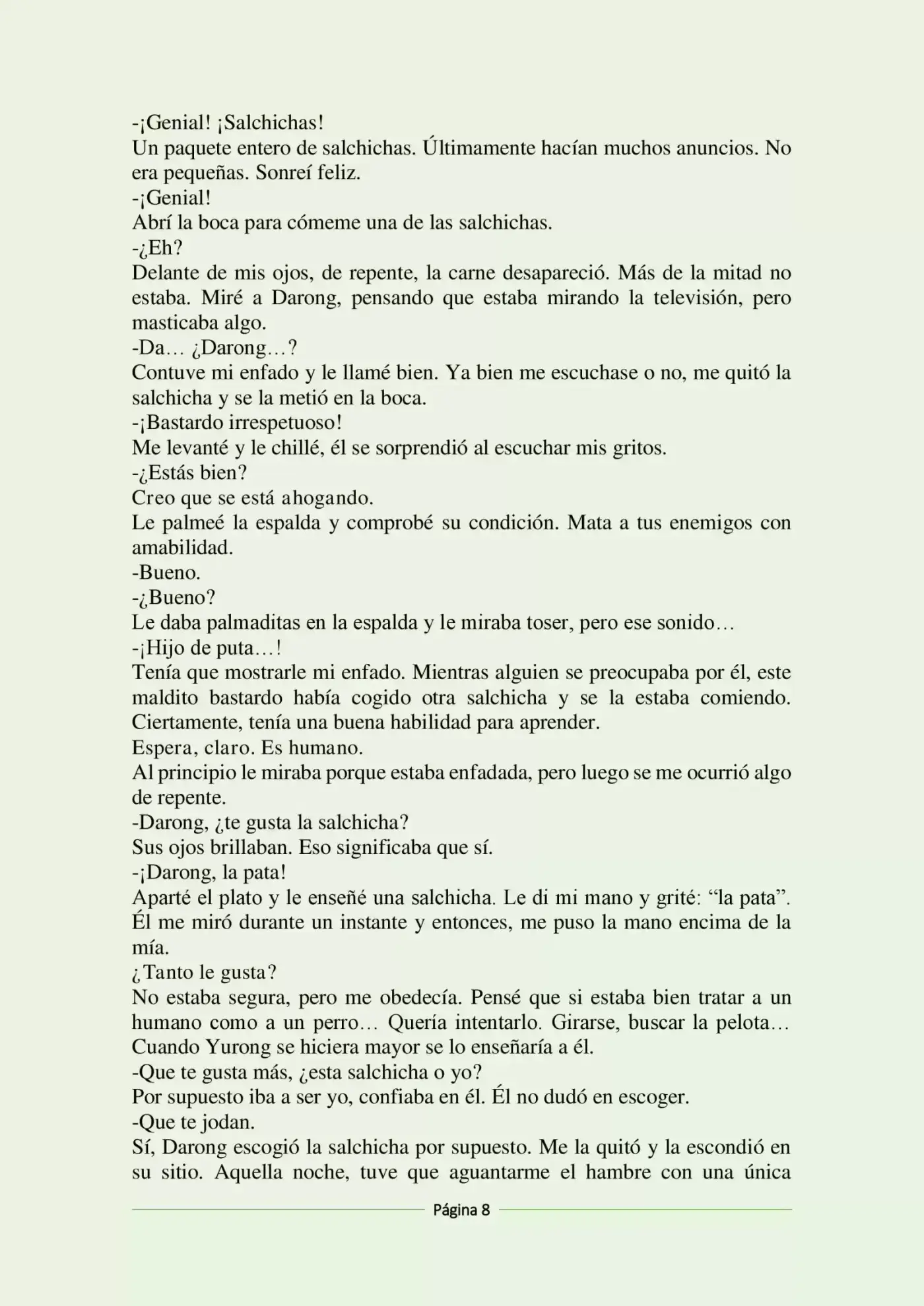 Our House Pets (Novela) - Capítulo 5 - Página 8 - LectorTMOo