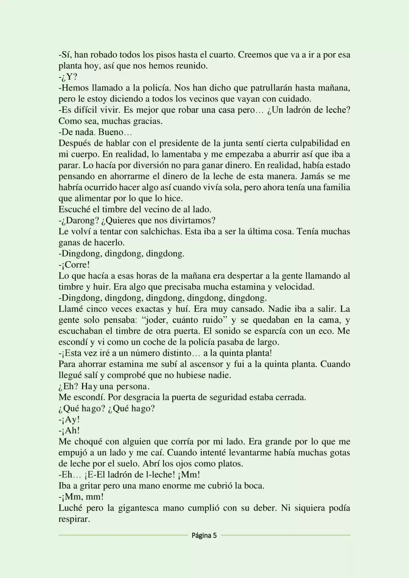 Our House Pets (Novela) - Capítulo 7 - Página 5 - LectorTMOo