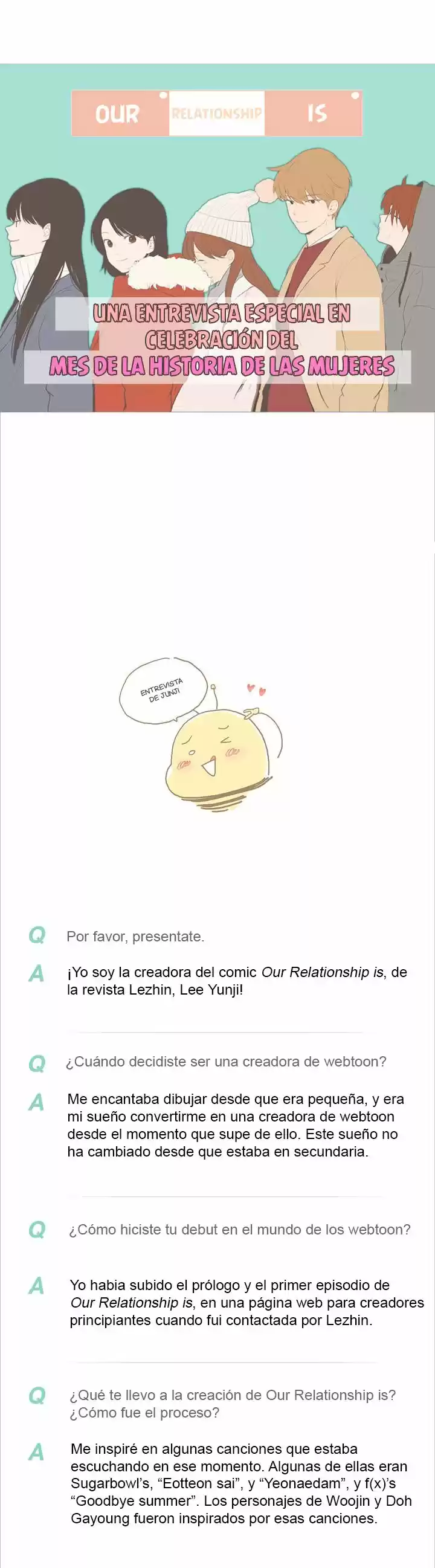Our Relationship Is... - Capítulo 100 - Página 1 - LectorTMOo