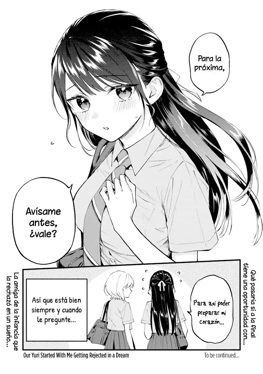 Our Yuri Started With Me Getting Rejected In A Dream - Capítulo 4 - Página 6 - LectorTMOo