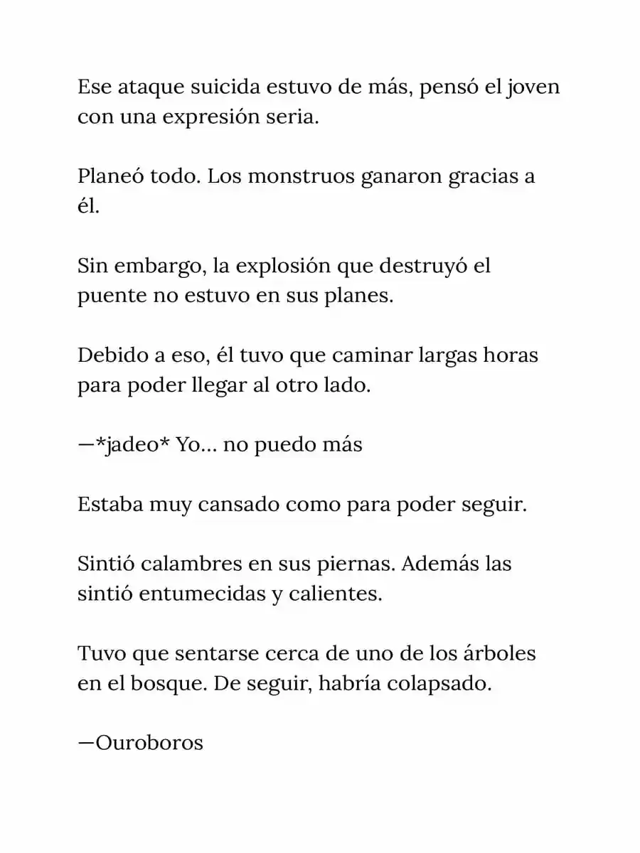 Ouroboros (Novela) - Capítulo 1 - Página 8 - LectorTMOo