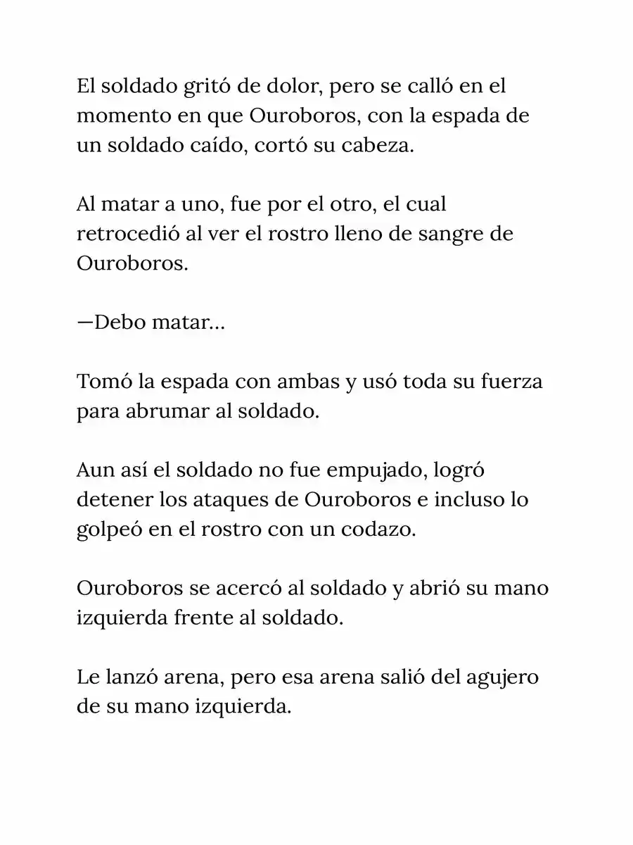 Ouroboros (Novela) - Capítulo 17 - Página 6 - LectorTMOo
