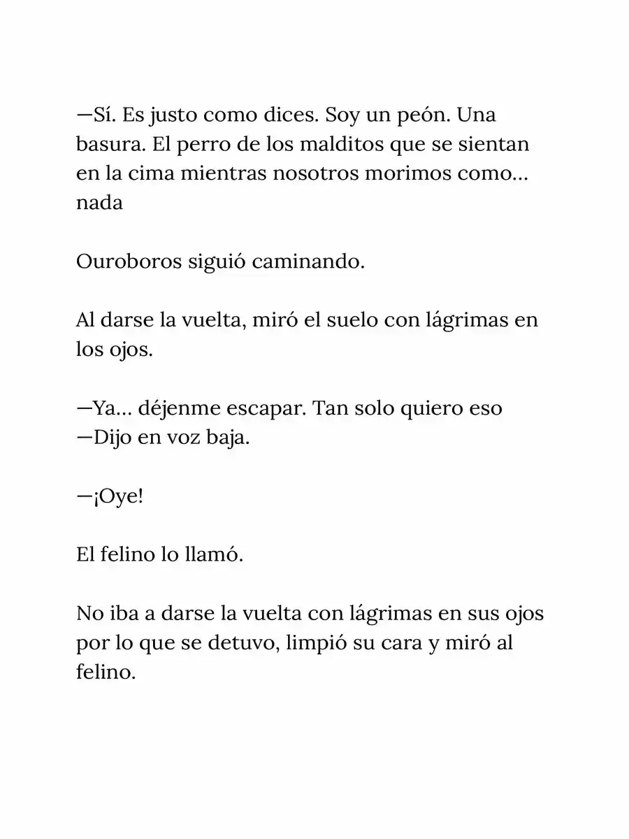 Ouroboros (Novela) - Capítulo 3 - Página 8 - LectorTMOo