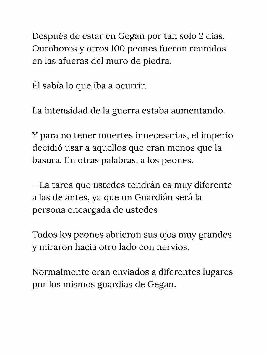 Ouroboros (Novela) - Capítulo 6 - Página 1 - LectorTMOo
