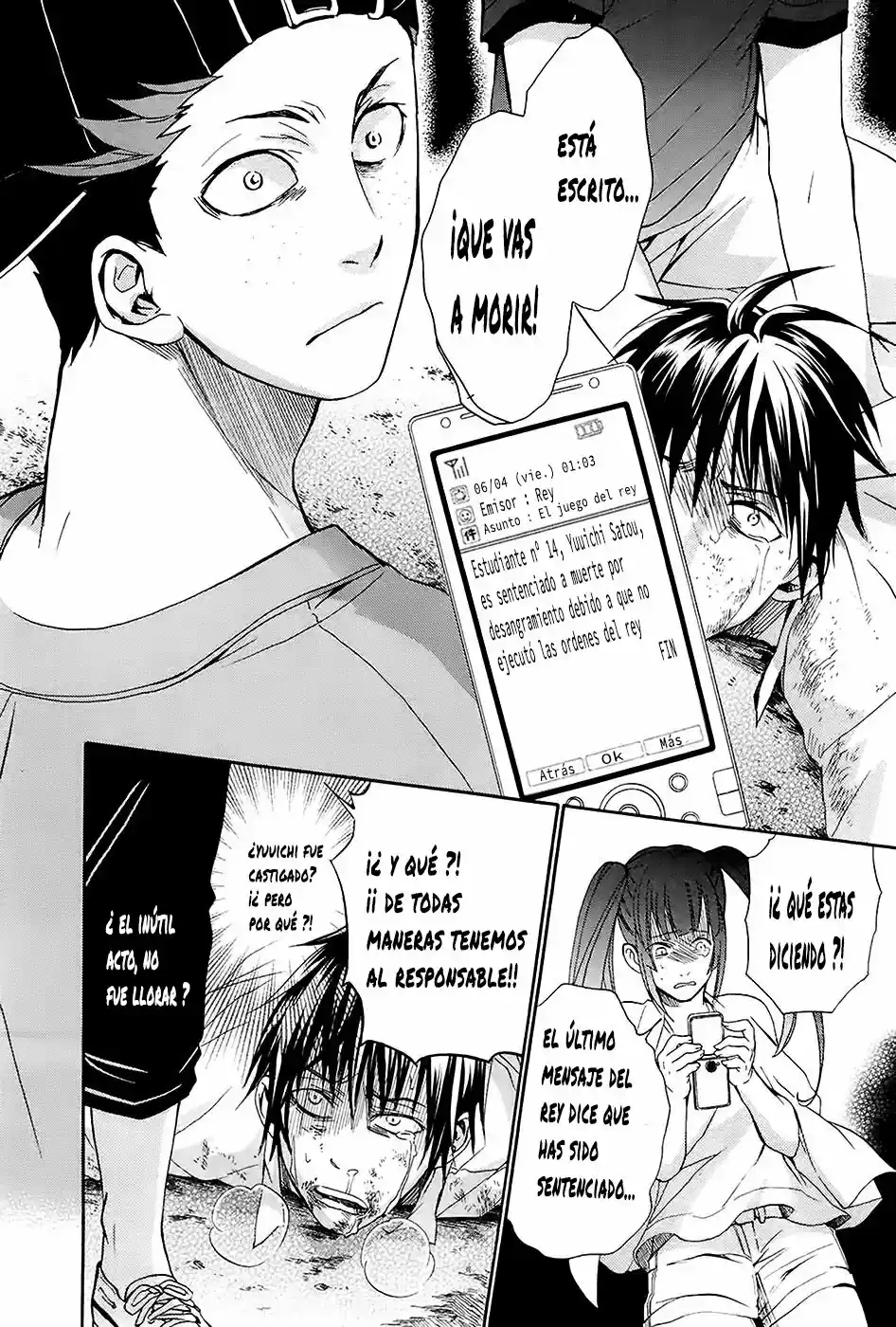 Ousama Game: Shuukyoku - Capítulo 5 - Página 13 - LectorTMOo
