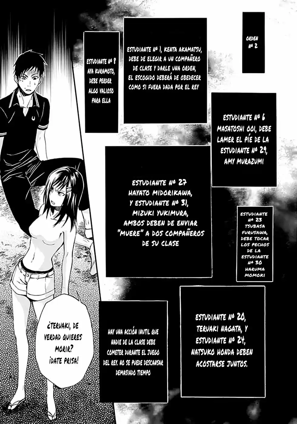 Ousama Game: Shuukyoku - Capítulo 6 - Página 8 - LectorTMOo
