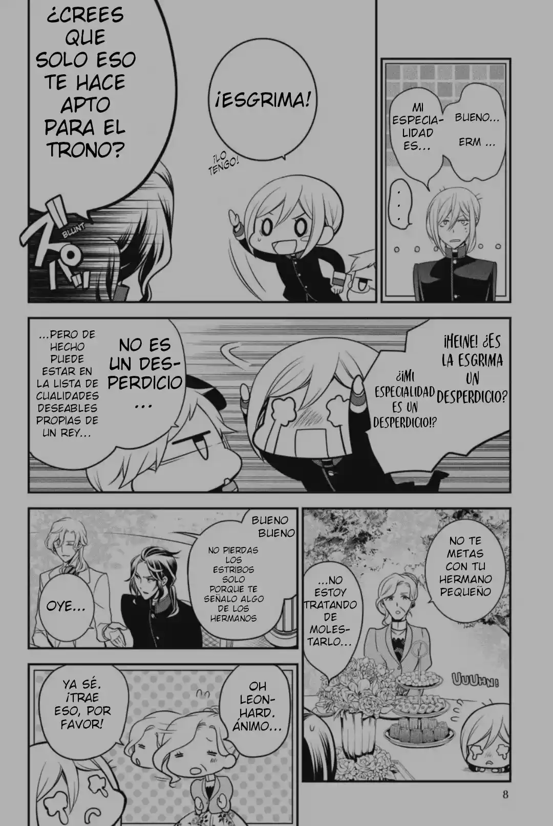 Oushitsu Kyoushi Haine - Capítulo 54 - Página 9 - LectorTMOo