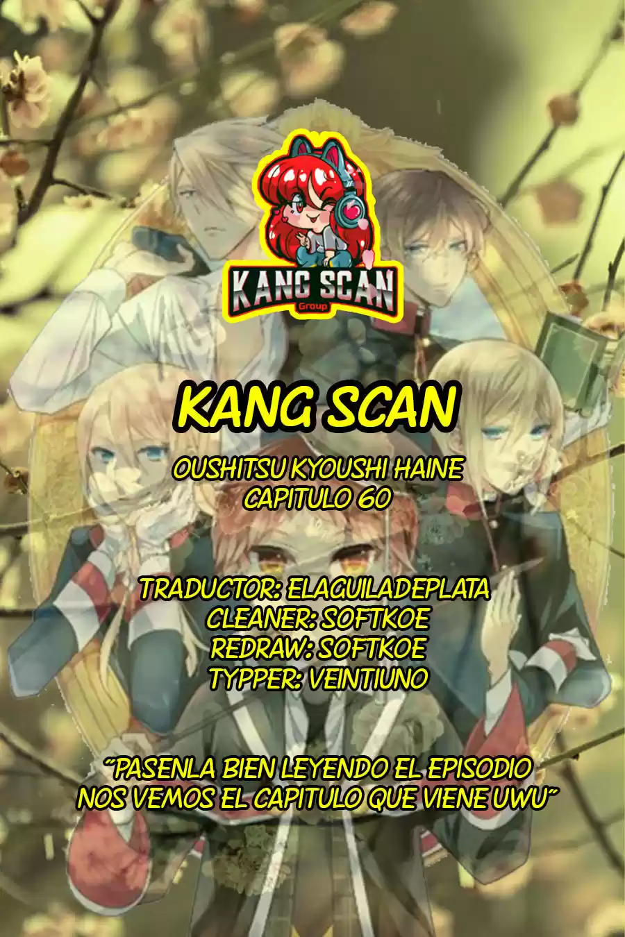 Oushitsu Kyoushi Haine - Capítulo 60 - Página 1 - LectorTMOo