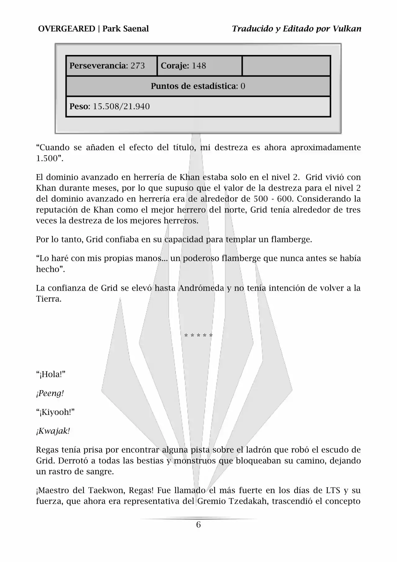 Overgeared (Novela) - Capítulo 101 - Página 6 - LectorTMOo