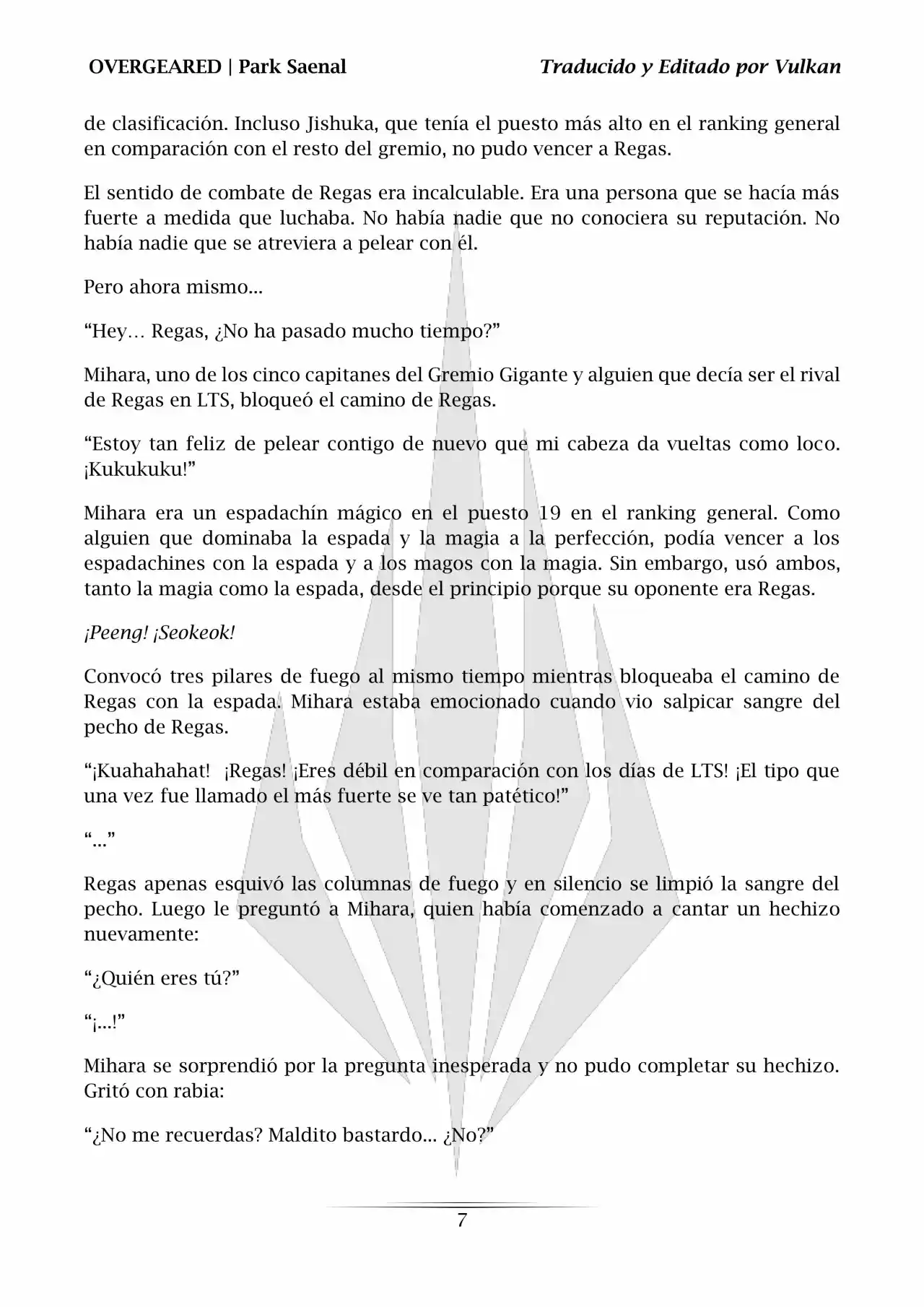 Overgeared (Novela) - Capítulo 101 - Página 7 - LectorTMOo