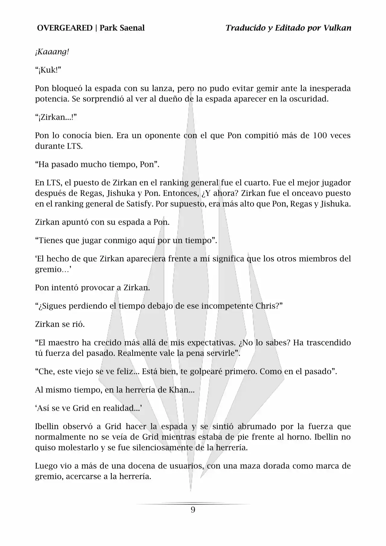 Overgeared (Novela) - Capítulo 101 - Página 9 - LectorTMOo
