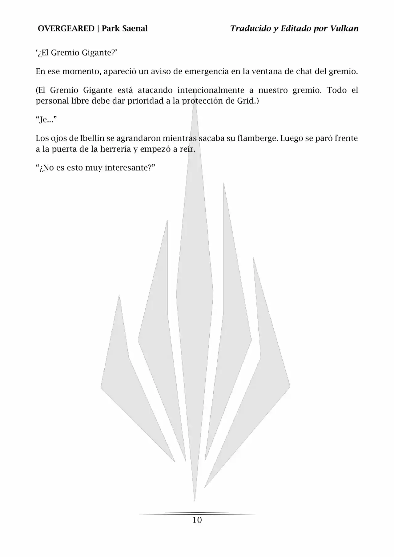 Overgeared (Novela) - Capítulo 101 - Página 10 - LectorTMOo