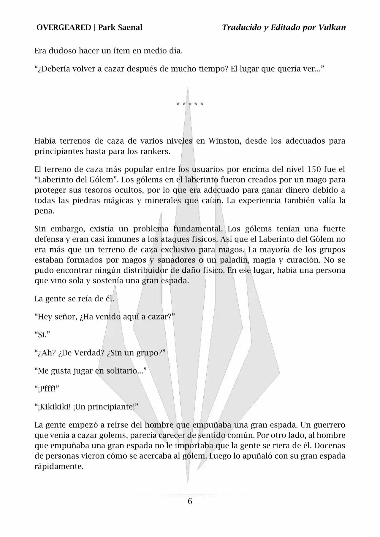 Overgeared (Novela) - Capítulo 110 - Página 7 - LectorTMOo