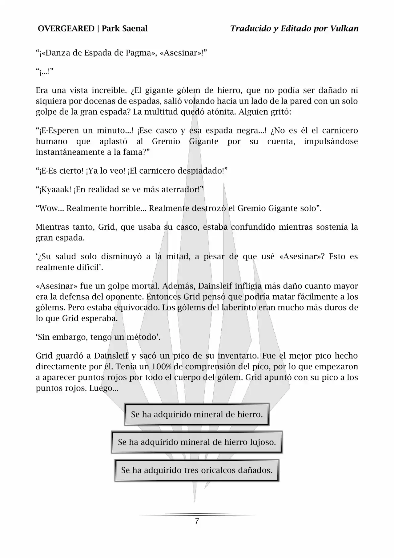 Overgeared (Novela) - Capítulo 110 - Página 8 - LectorTMOo