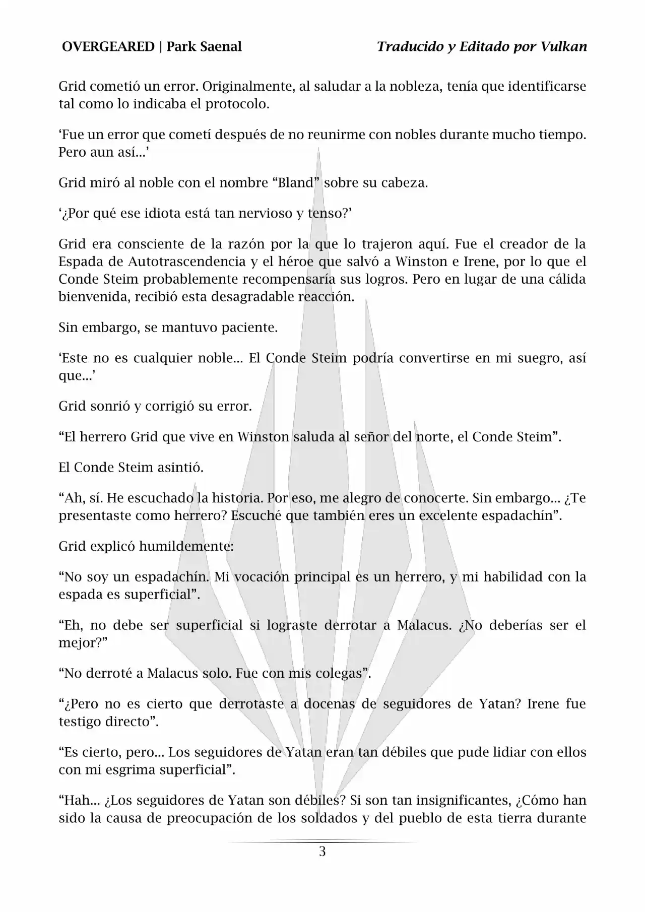 Overgeared (Novela) - Capítulo 116 - Página 4 - LectorTMOo