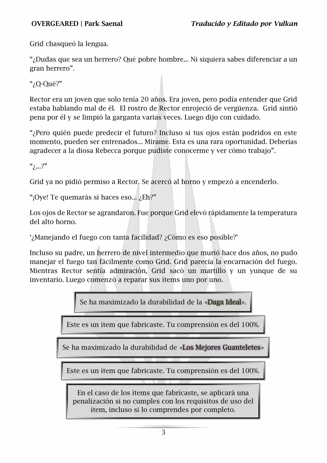 Overgeared (Novela) - Capítulo 119 - Página 4 - LectorTMOo