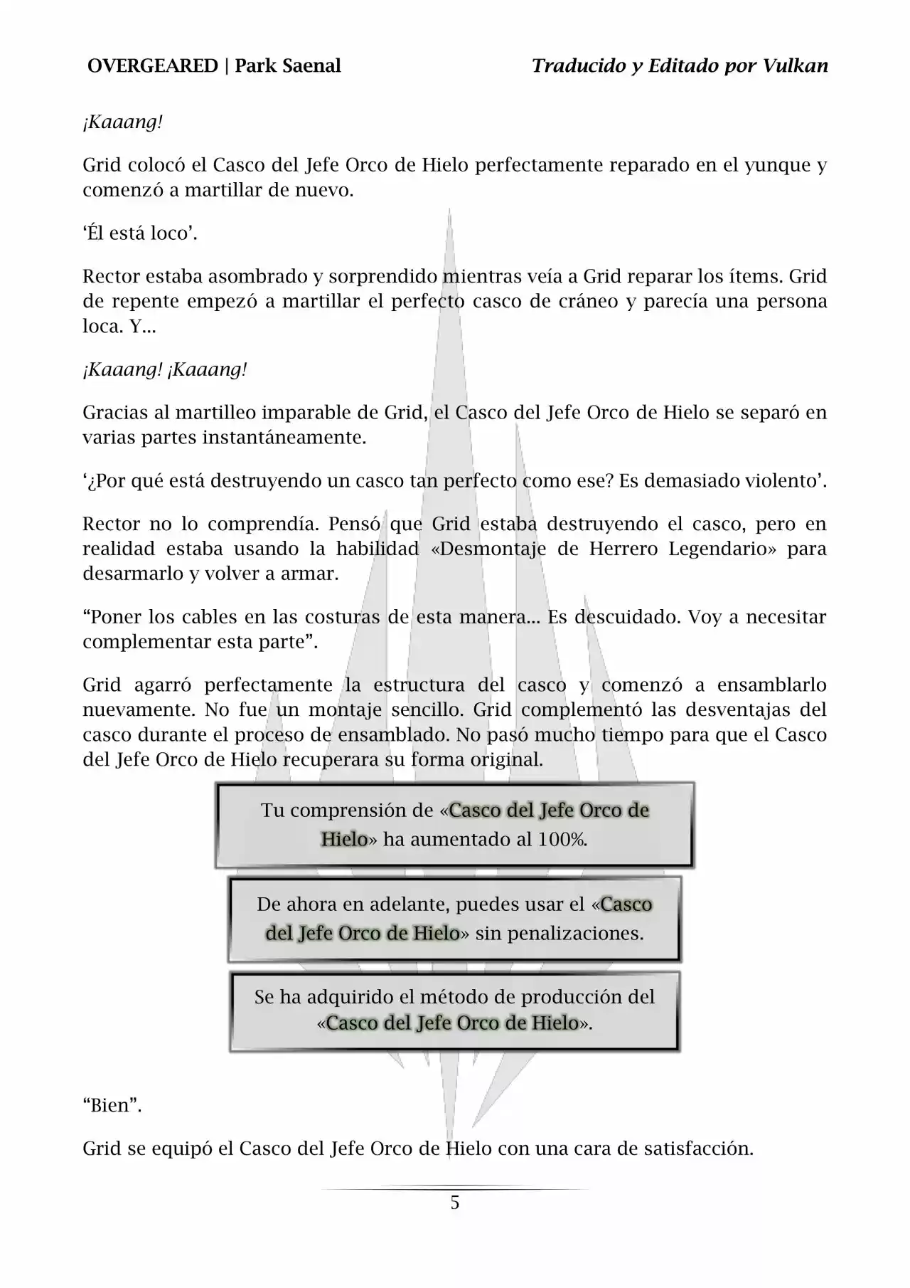 Overgeared (Novela) - Capítulo 119 - Página 6 - LectorTMOo