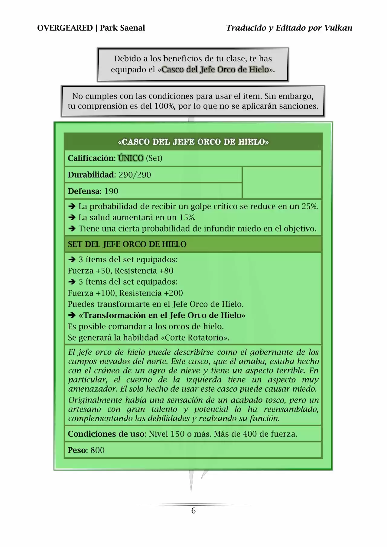 Overgeared (Novela) - Capítulo 119 - Página 7 - LectorTMOo