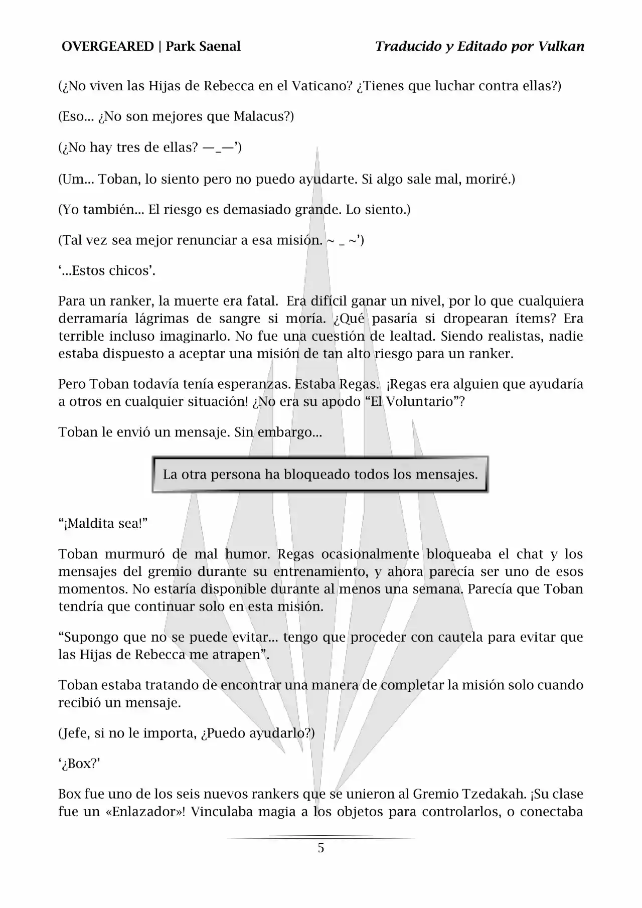 Overgeared (Novela) - Capítulo 128 - Página 6 - LectorTMOo