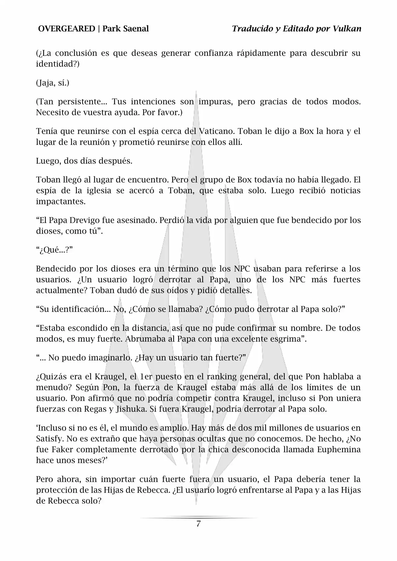Overgeared (Novela) - Capítulo 128 - Página 8 - LectorTMOo