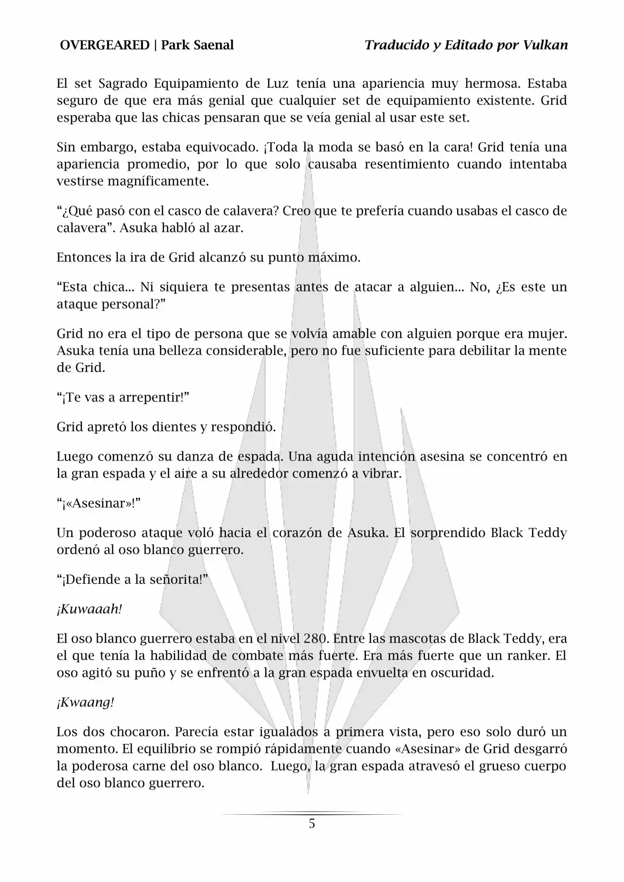 Overgeared (Novela) - Capítulo 130 - Página 6 - LectorTMOo