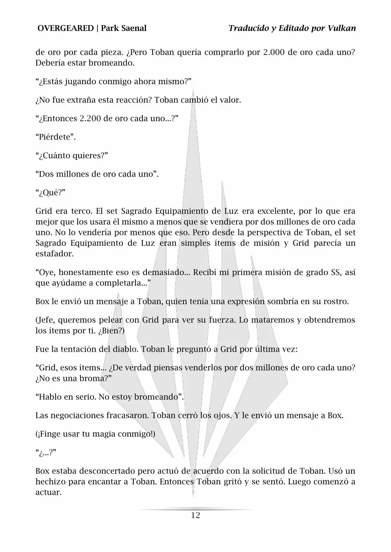 Overgeared (Novela) - Capítulo 130 - Página 13 - LectorTMOo