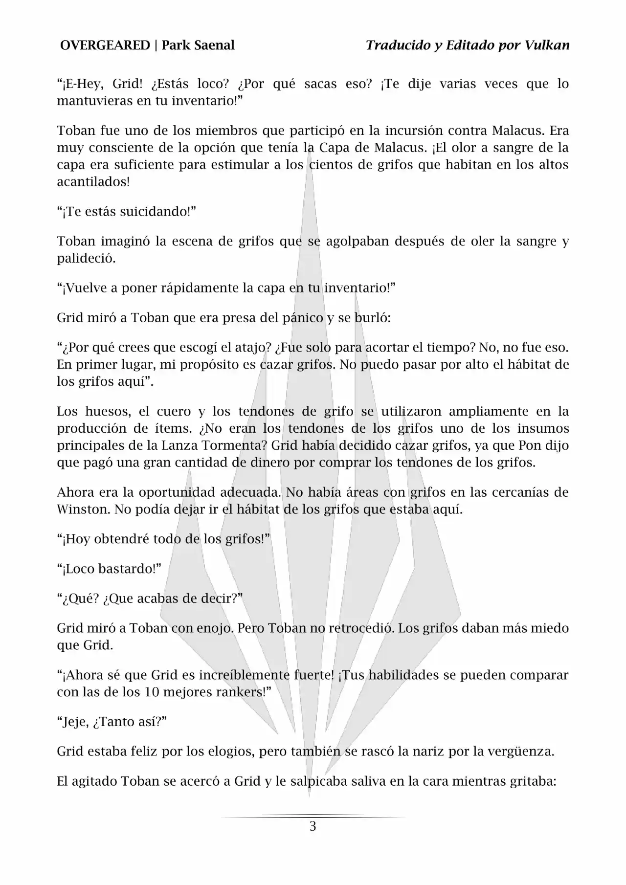 Overgeared (Novela) - Capítulo 134 - Página 4 - LectorTMOo