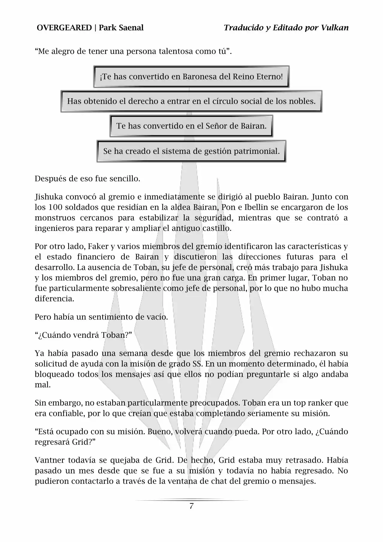 Overgeared (Novela) - Capítulo 135 - Página 8 - LectorTMOo