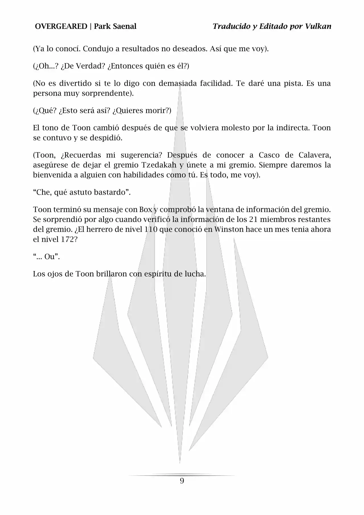 Overgeared (Novela) - Capítulo 135 - Página 10 - LectorTMOo