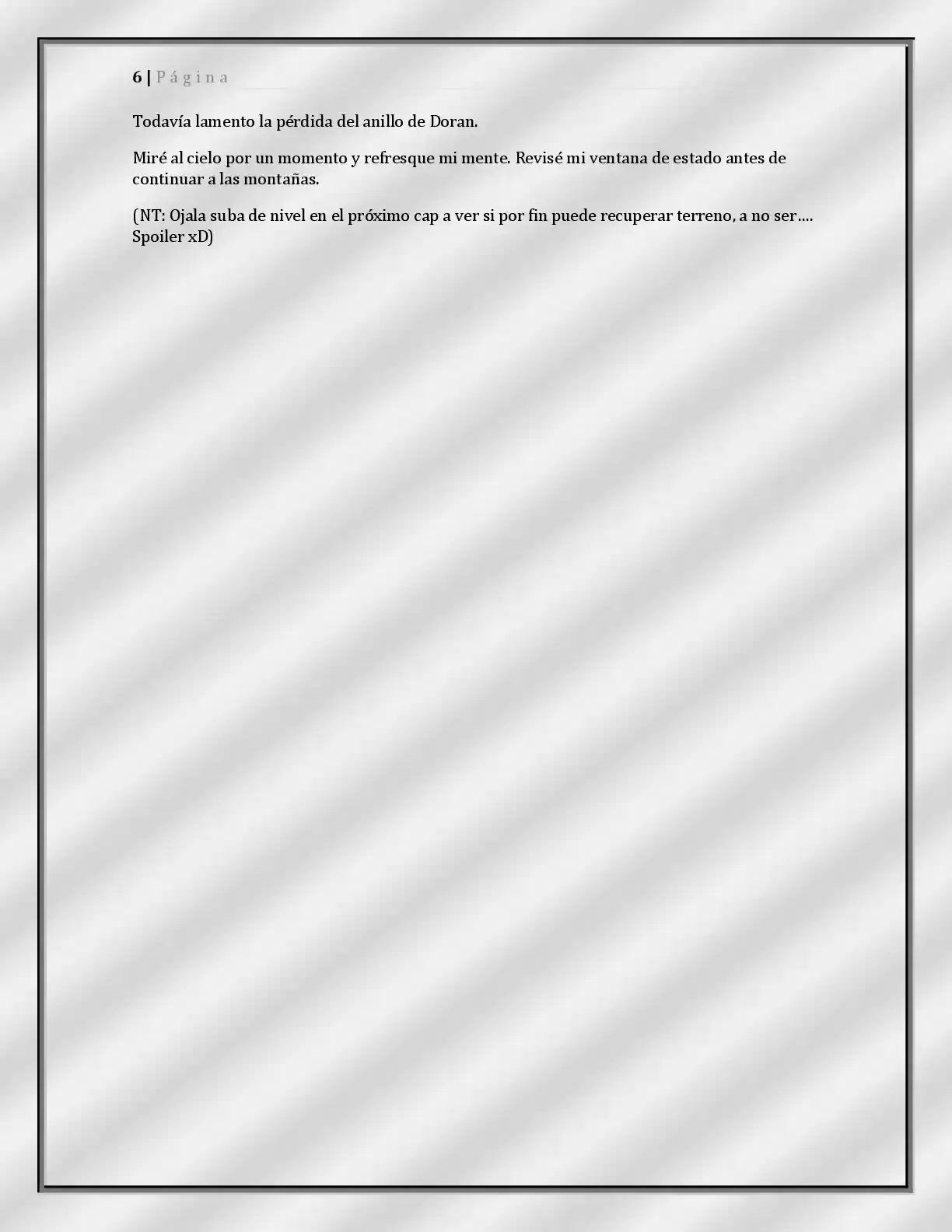 Overgeared (Novela) - Capítulo 14 - Página 6 - LectorTMOo