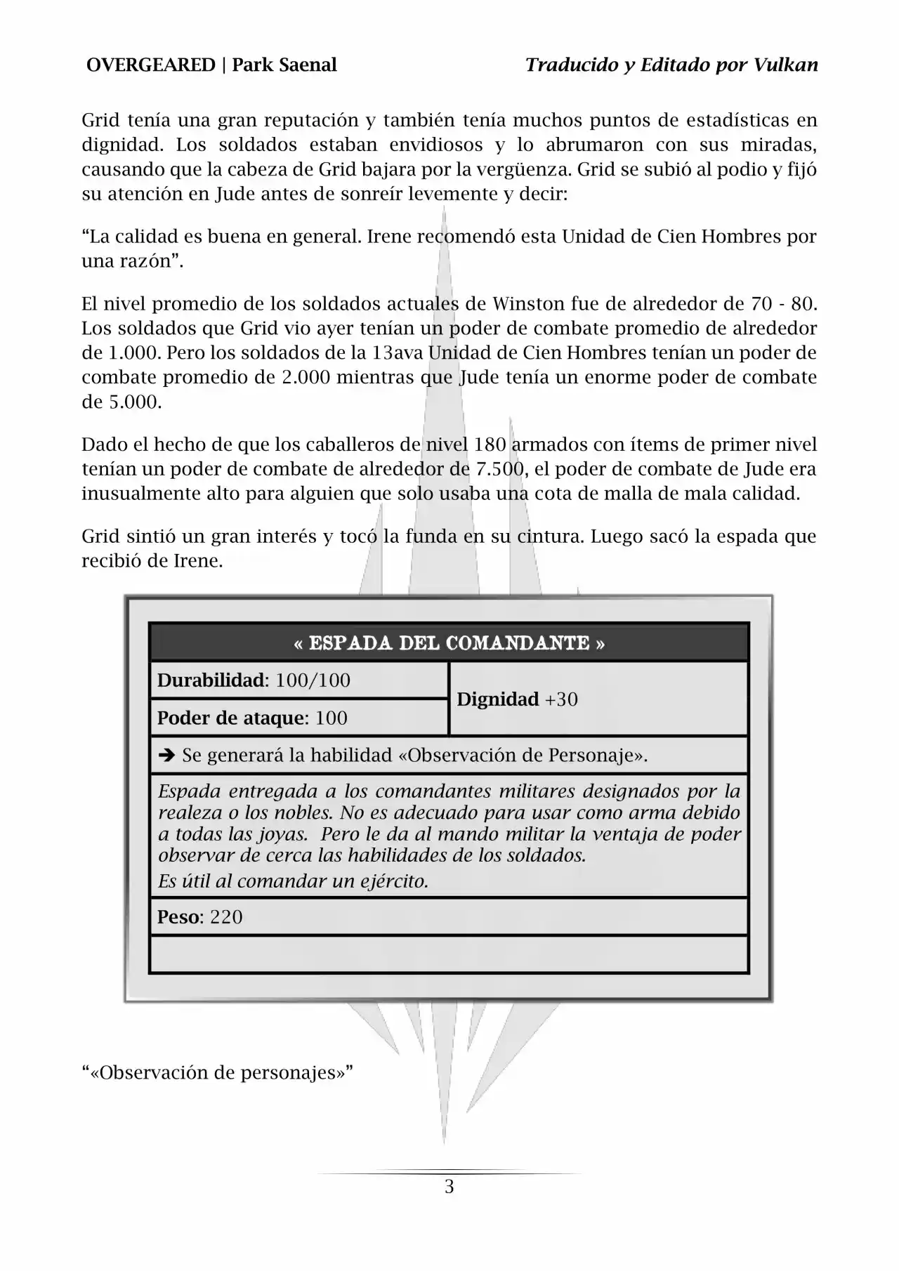 Overgeared (Novela) - Capítulo 140 - Página 4 - LectorTMOo