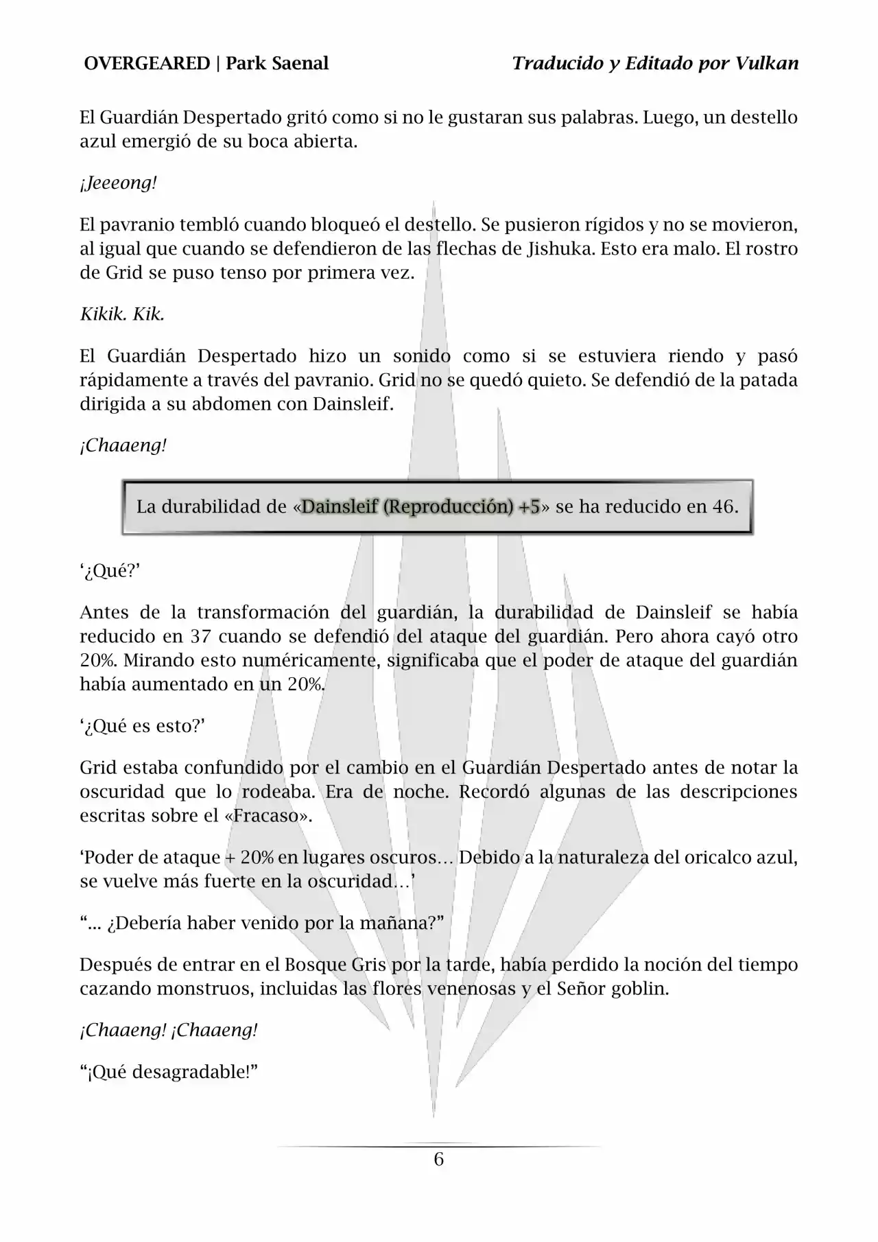 Overgeared (Novela) - Capítulo 144 - Página 7 - LectorTMOo